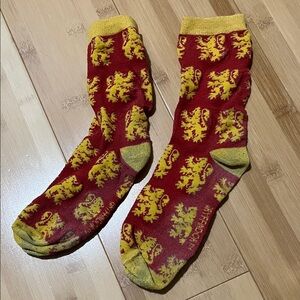 Red and Yellow Gryffindor Socks